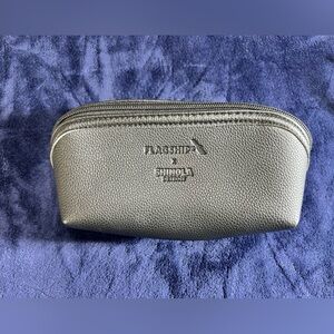 Shinola Detroit American Airlines Flagship Travel Comfy Toiletry Bag In Black